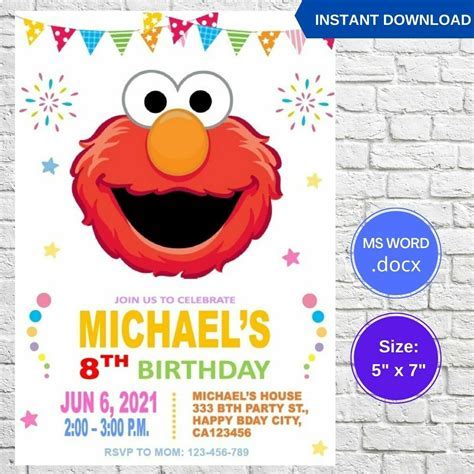 Free Birthday Invitation Templates