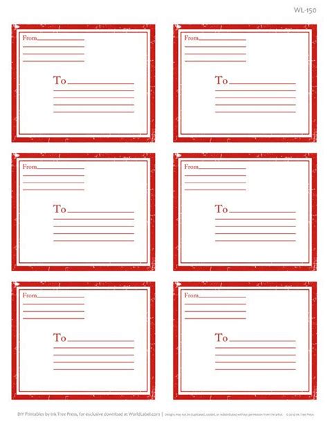 Free Blank Shipping Label Templates