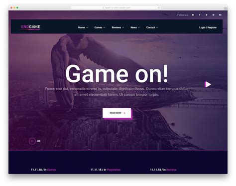 Free Bootstrap Blog Template Temple