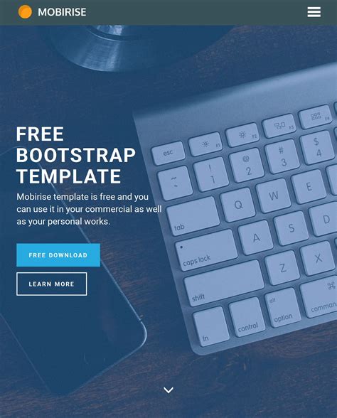 Free Bootstrap Templates