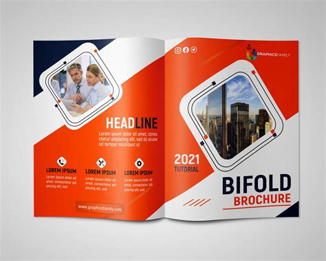 Free Brochure PSD Templates