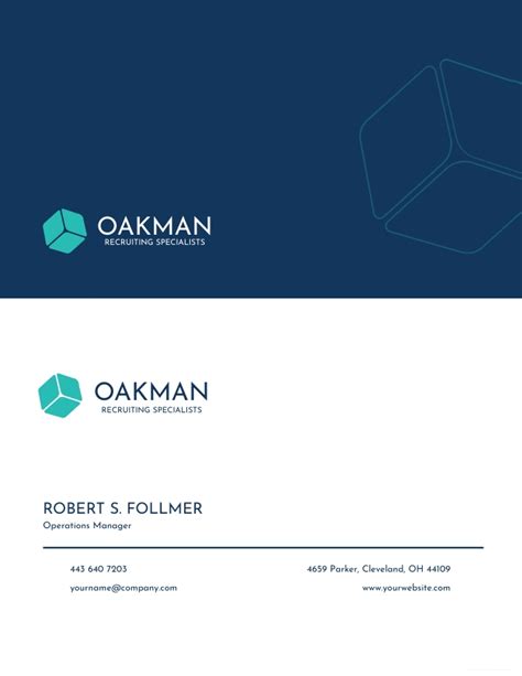 Free Business Card Template