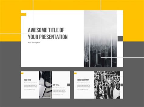 Free Business Presentation Template Example 6