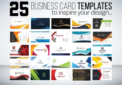 Free Canon Business Card Templates