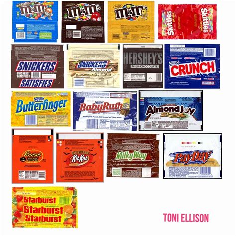 Free Candy Bar Wrappers Printable