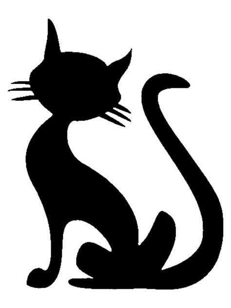 Free Cat Stencil Printable