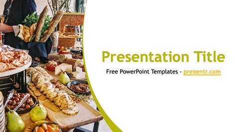 Free Catering PowerPoint Template