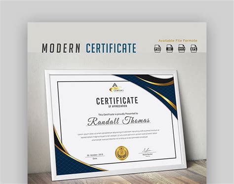 Free Certificate Templates Google Docs Example 5