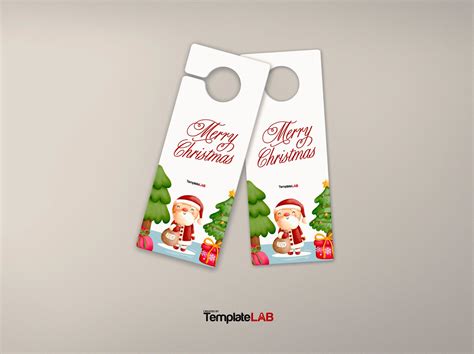 Free Christmas Door Hanger Templates