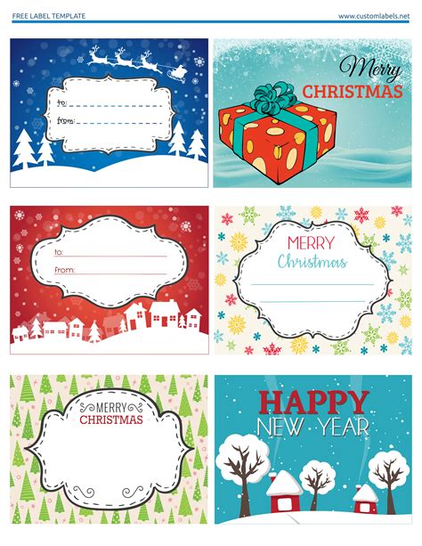 Free Christmas Label Image 8