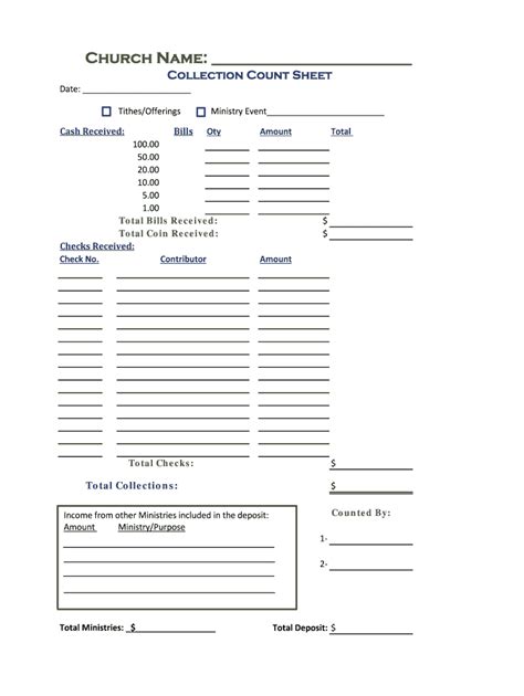 Free Church Templates in Excel