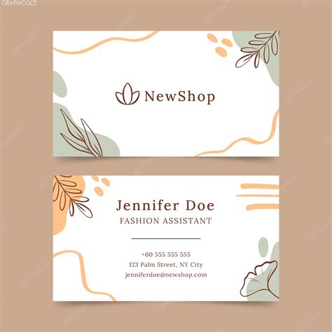 Free Clothing Business Card Templates