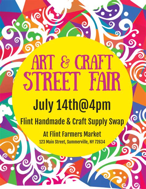 Free Craft Fair Flyer 3