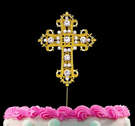 Free Cross Cake Topper 6