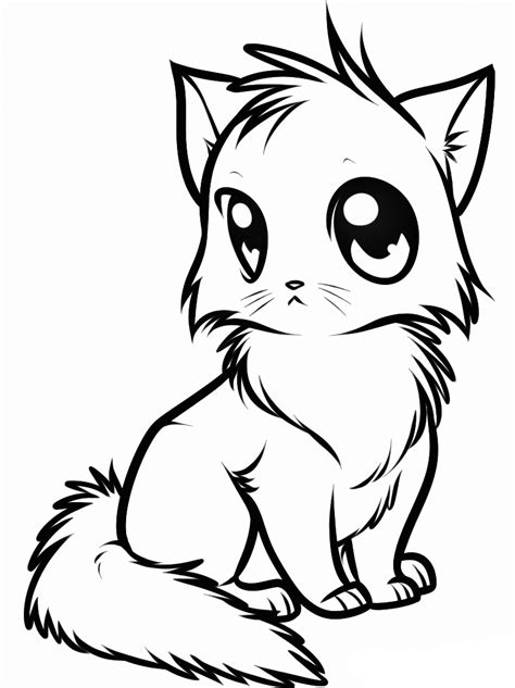 Where to Find Free Cute Kitten Coloring Pages