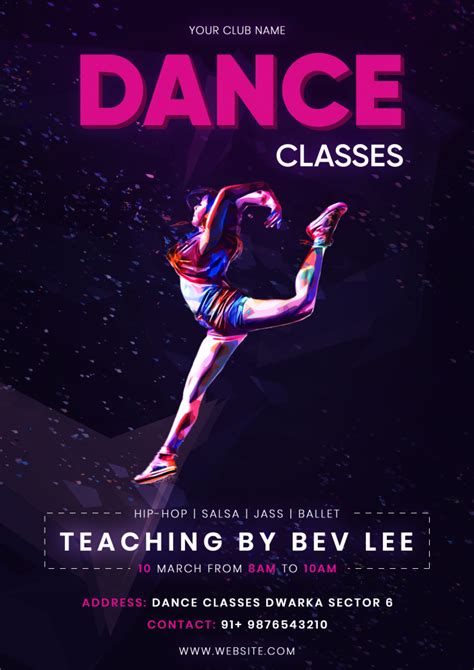 Free Dance Templates