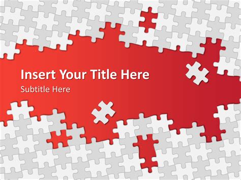 Free Download Puzzle Template for PowerPoint