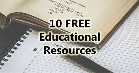 Free Educational Resources