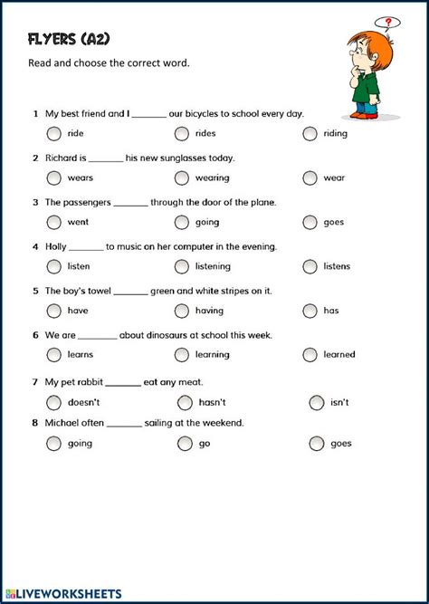 Free ELA Worksheets for Grade 5