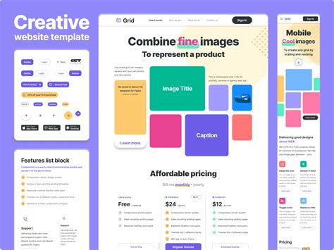 Free Figma Website Templates