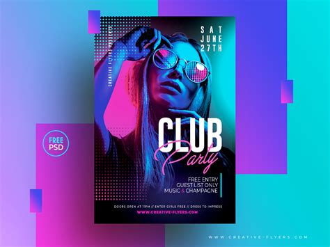 Free Flyer Template PSD Design