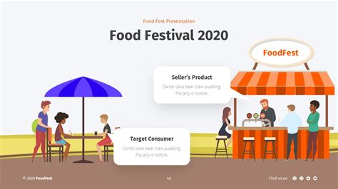 Free Food Festival PowerPoint Template