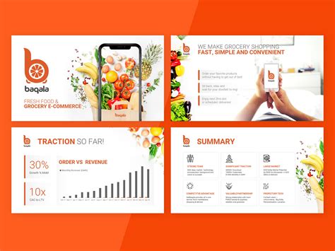 Free Food Startup Pitch Deck Design Tips