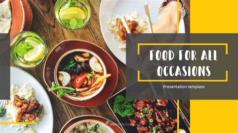 Free Food Tour PowerPoint Template