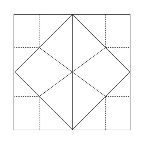 Free Fortune Teller Origami Template