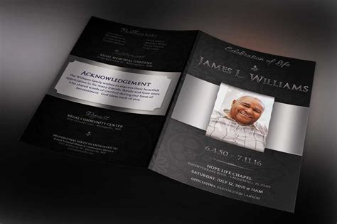 Free Funeral Brochure Template Download