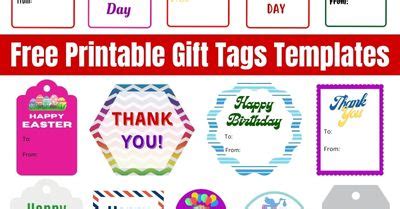 Free Gift Tags