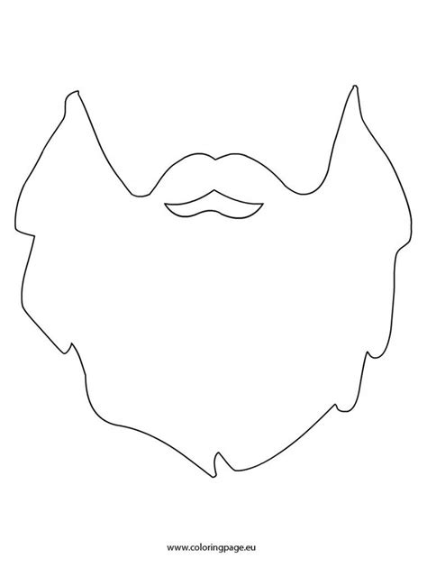 Free Gnome Beard Template 2