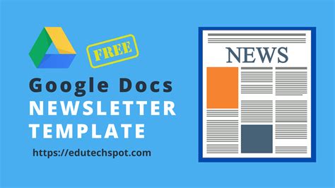 Free Google Docs Newsletter Templates