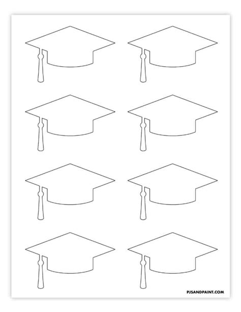 Free Graduation Cap Templates