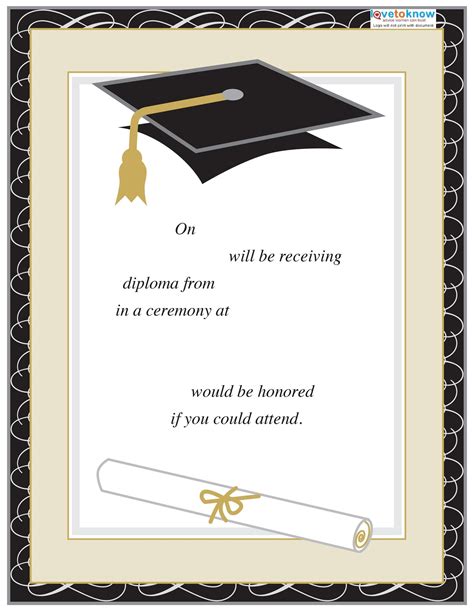 Free Graduation Party Invitation Templates