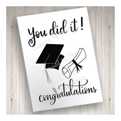 Free Graduation Printable