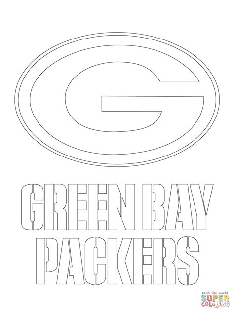 Free Green Bay Packers Coloring Pages