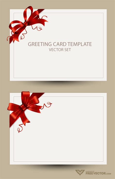 Free greeting card templates