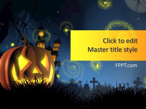 Free Halloween Template for Presentations