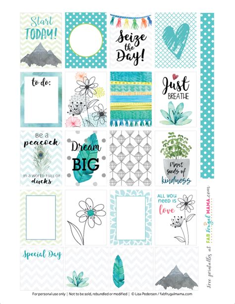 Free Happy Planner Stickers