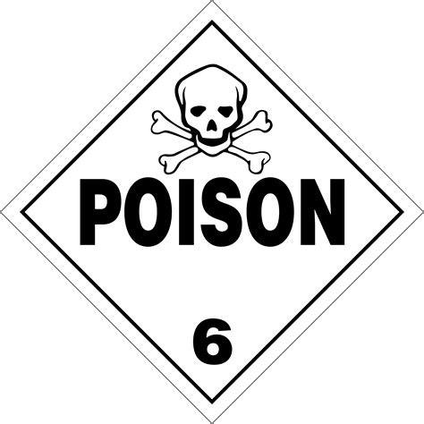 Free Hazmat placard printable