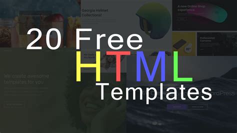 Free HTML Templates