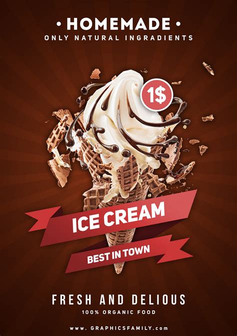 Free Ice Cream Flyer Template