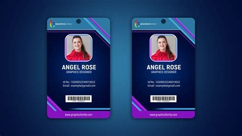 Free ID Card Templates in Photoshop