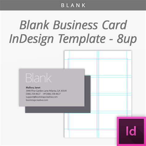 Free InDesign Templates for Business Cards