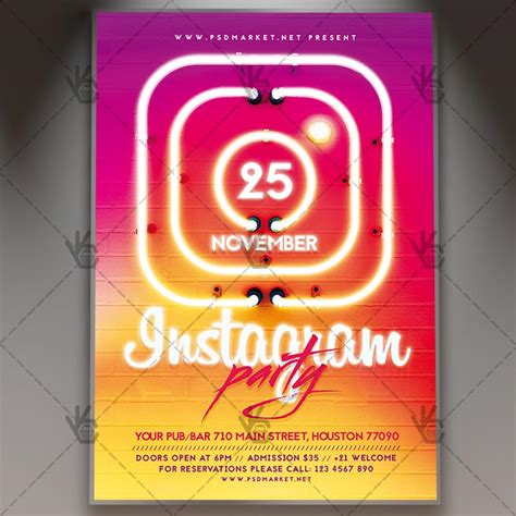 free instagram flyer templates