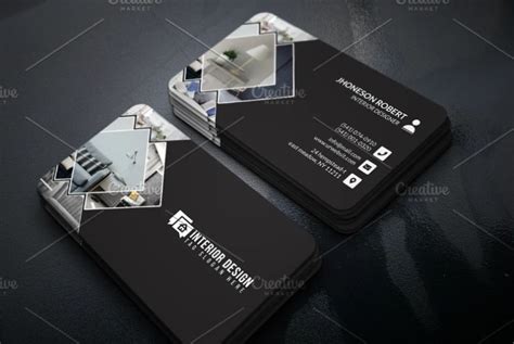 Free interior design business card templates