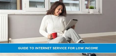 Free internet services for low-income households