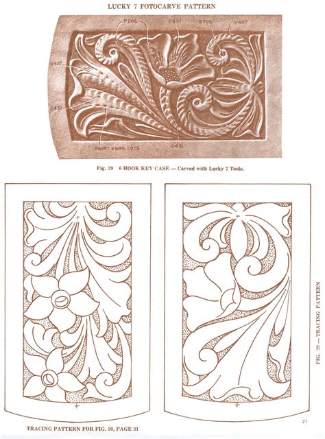 Free leather tooling patterns