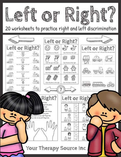 Free Left to Right Worksheets